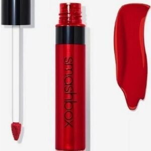 Smashbox be legendary liquid met lip gloss lipstick crimson red - new